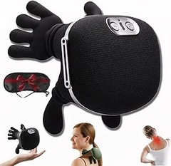 Instrucciones para usar un masajeador cervical compacto correctamente