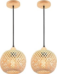 Lámparas de madera y bambú: funcionalidad y estilo en tu hogar