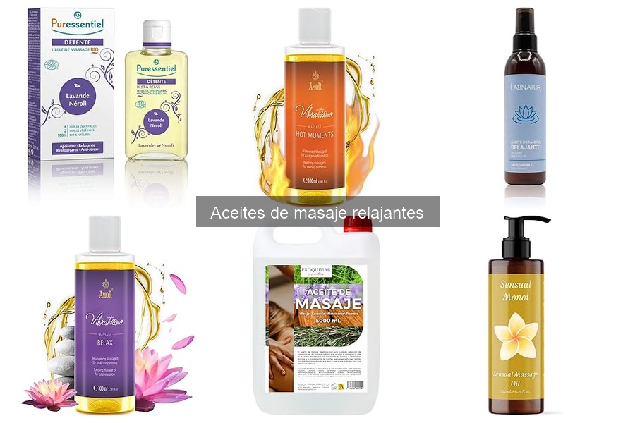 Aceites de Masaje Relajantes: Beneficios y Características