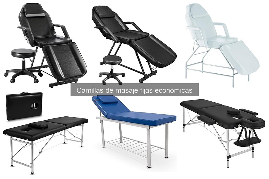 Alternativas a Camillas de Masaje Fijas Económicas