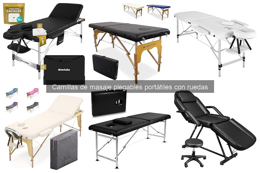 Alternativas a Camillas de Masaje Plegables Portátiles