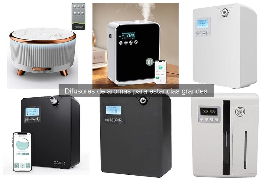Alternativas a difusores de aromas para estancias grandes