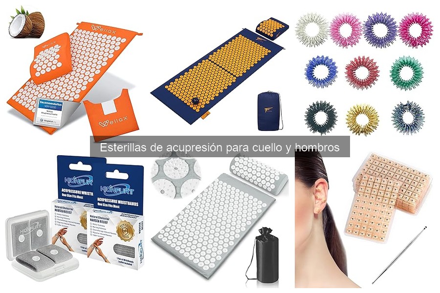 Alternativas a esterillas de acupresión para aliviar el cuello