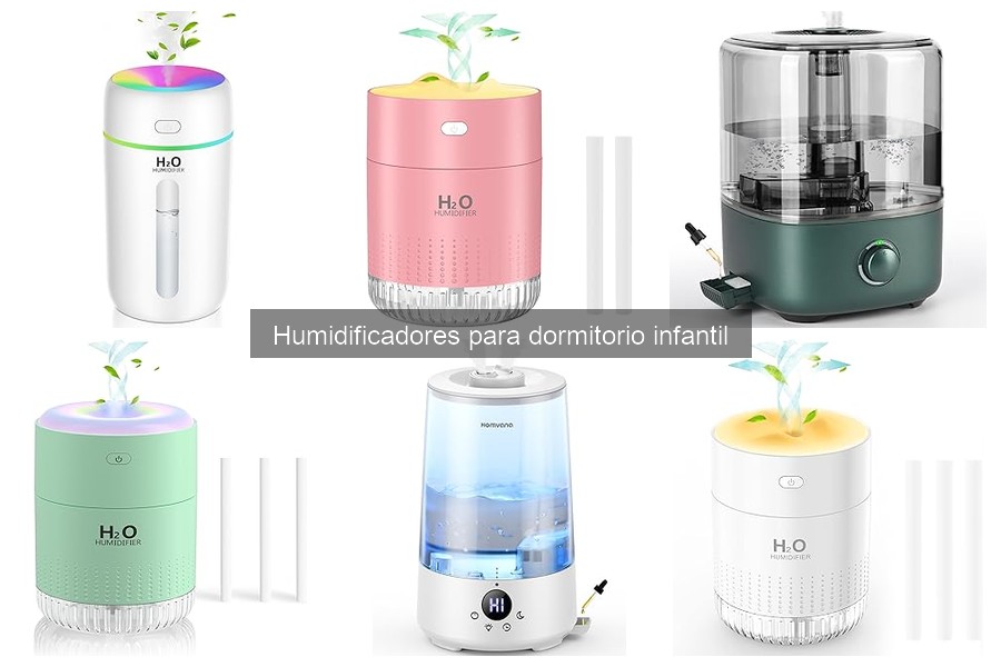 Alternativas a Humidificadores para Dormitorios Infantiles
