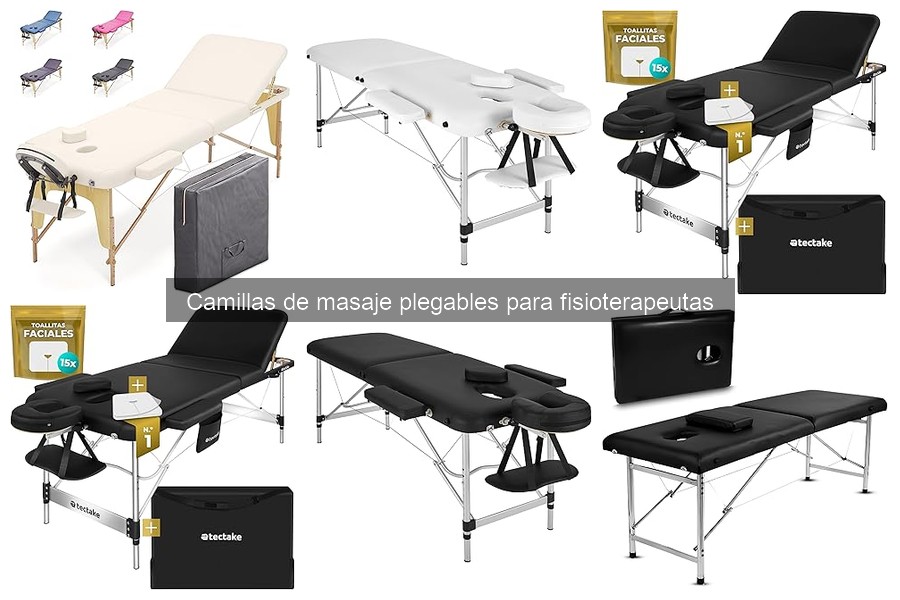 Alternativas a las camillas de masaje plegables