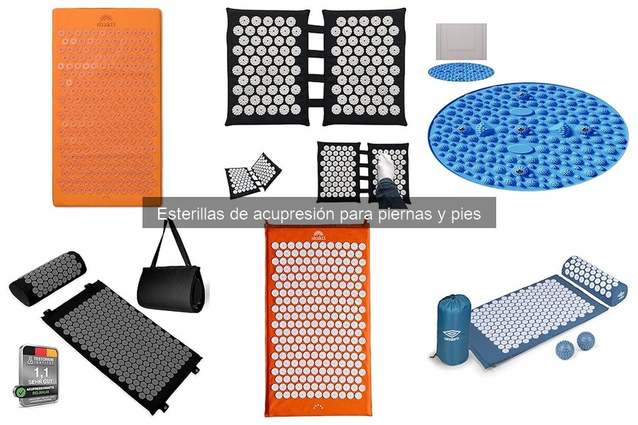 Alternativas a las Esterillas de Acupresión para Pies y Piernas