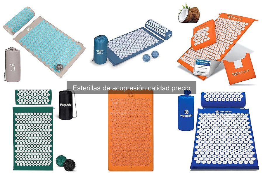 Alternativas a las esterillas de acupresión para relajación