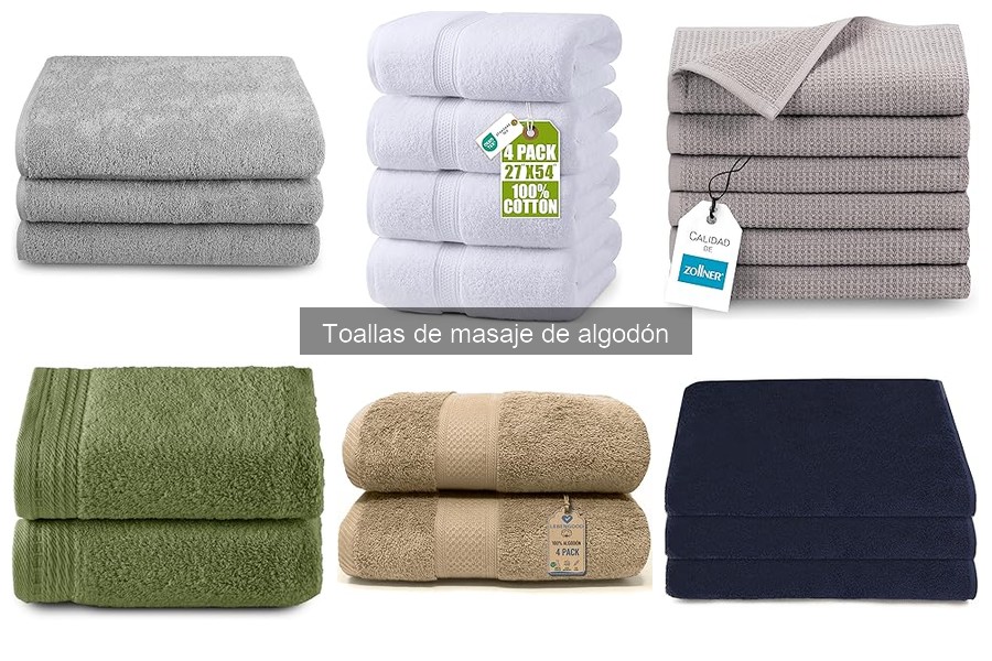 Alternativas a las toallas de masaje de algodón: ¿Cuáles son?