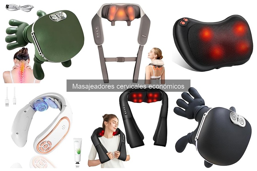 Alternativas a los Masajeadores Cervicales Económicos