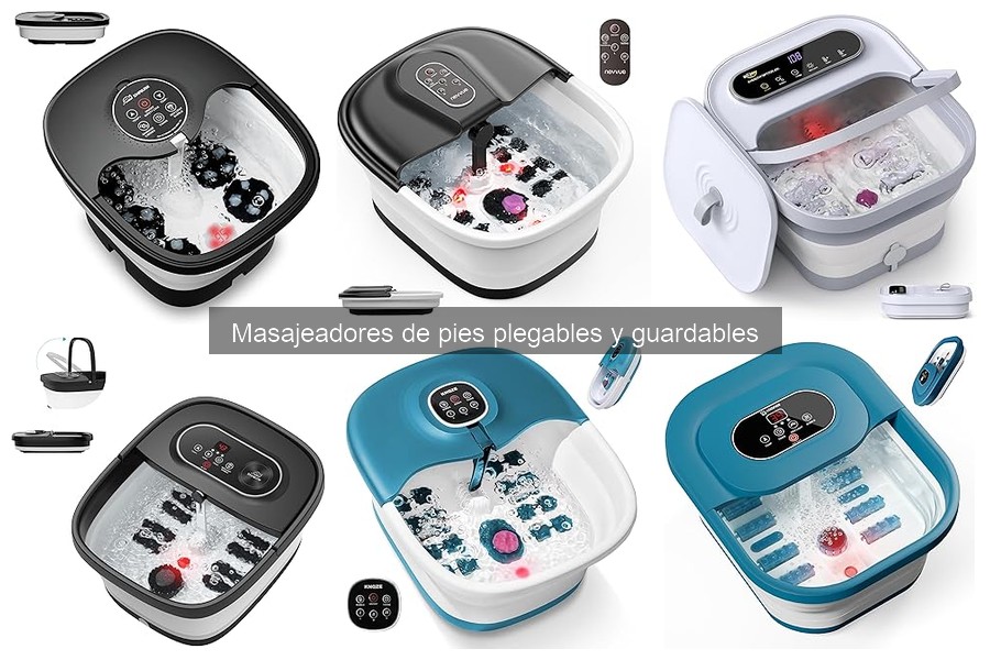 Alternativas a los Masajeadores de Pies Plegables