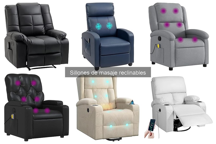 Alternativas a Sillones de Masaje Reclinables para Relajación