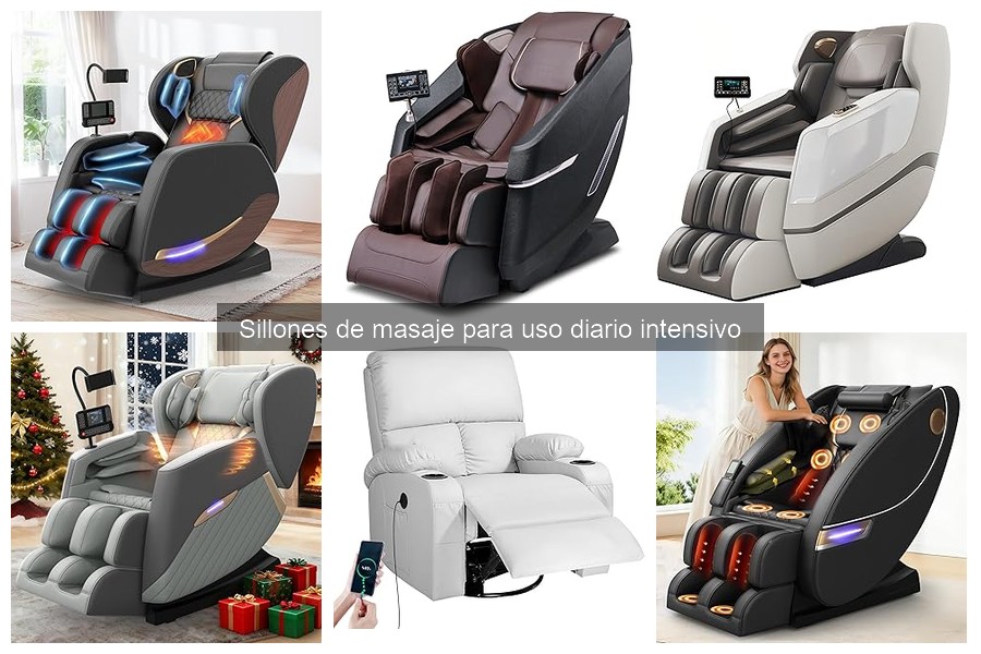 Alternativas Compactas a Sillones de Masaje para Espacios Reducidos