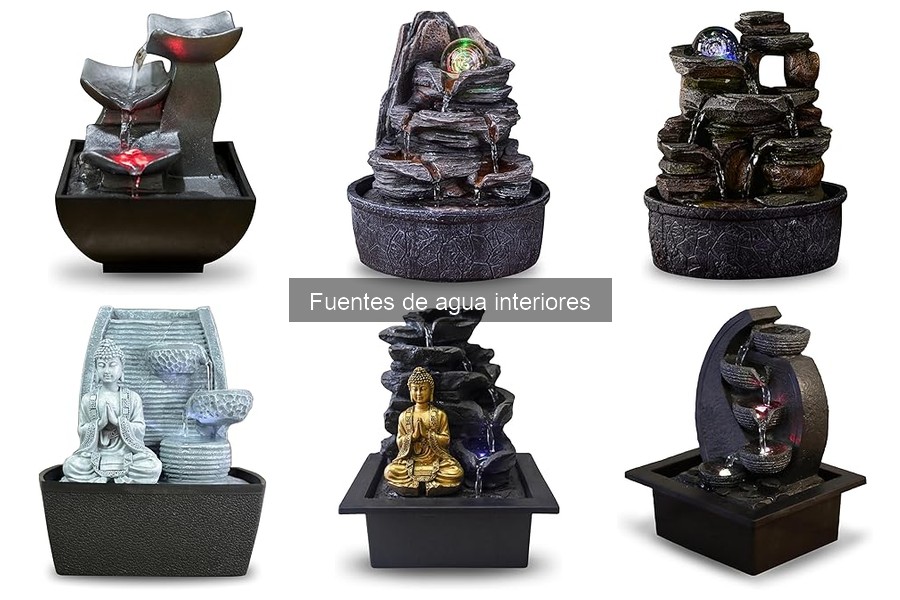 Alternativas Creativas a Fuentes de Agua Interiores