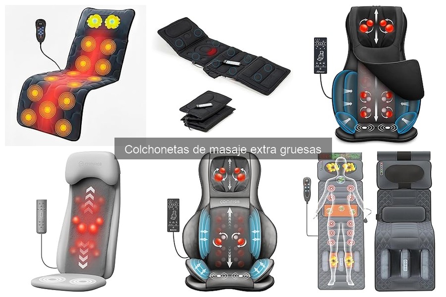 Beneficios de las colchonetas de masaje extra gruesas