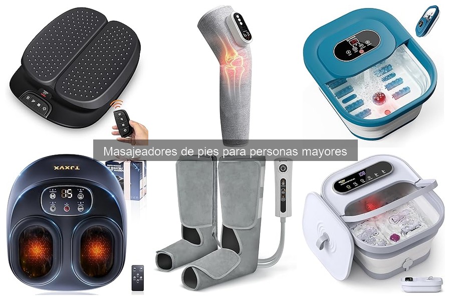Beneficios de los Masajeadores de Pies para Personas Mayores