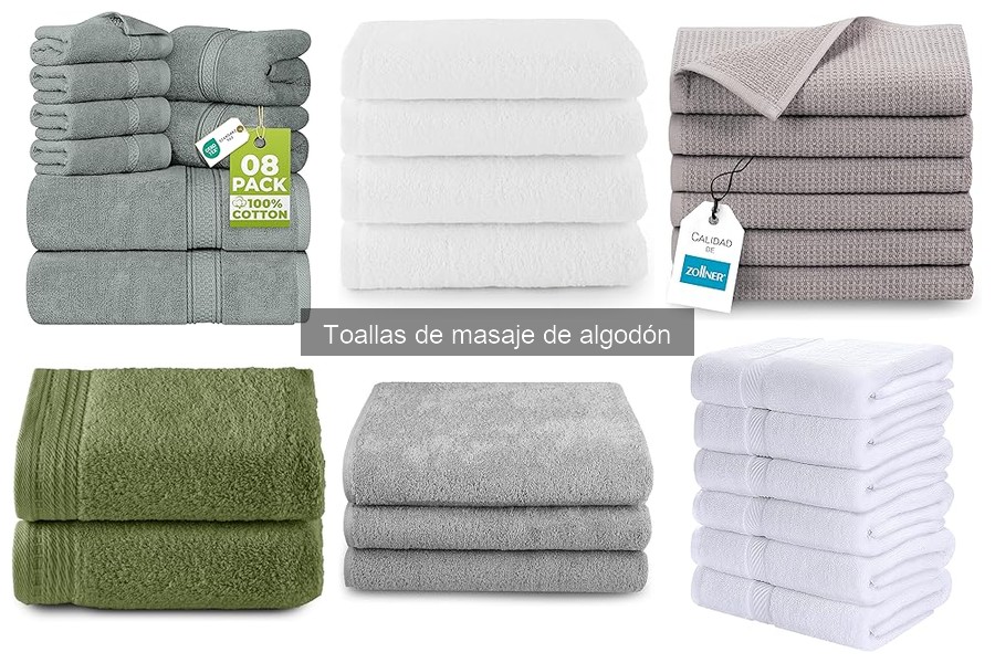 ** Beneficios y usos de toallas de masaje de algodón