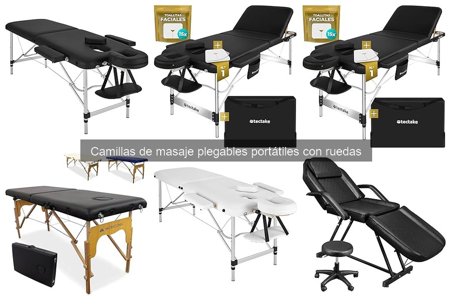 Camilla de Masaje Plegable Portátil: Características y Usos