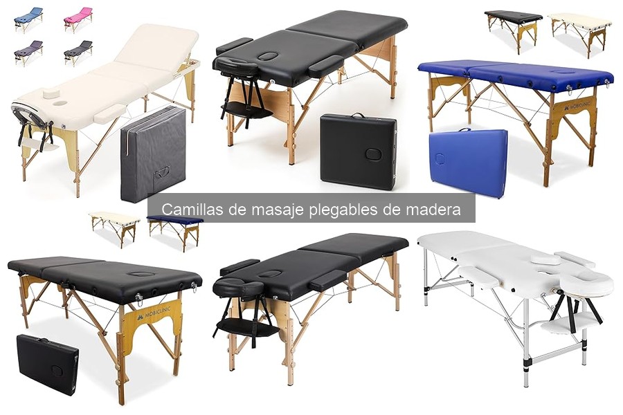 Camillas de Masaje Plegables de Madera: Beneficios y Características