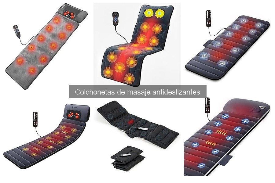 Colchonetas de masaje antideslizantes: beneficios y características