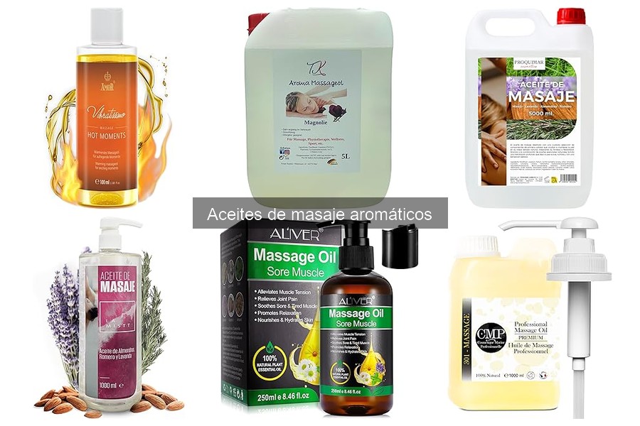 Cómo combinar aceites de masaje aromáticos para tu bienestar