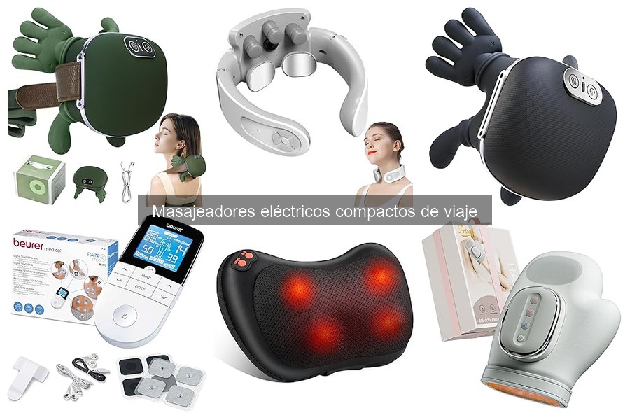 Cómo cuidar y mantener masajeadores eléctricos de viaje