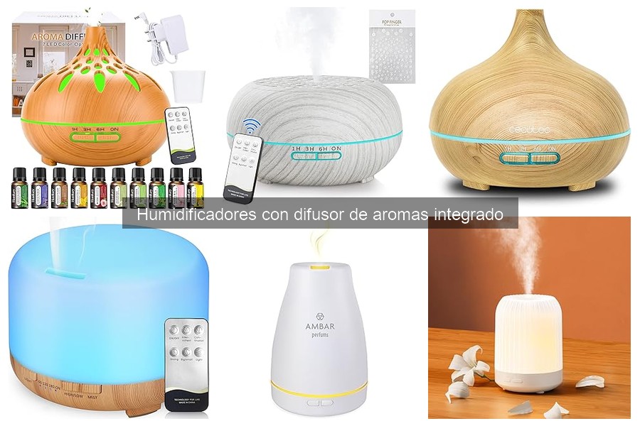 Cómo elegir el mejor humidificador con difusor de aromas