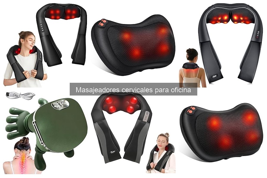 Cómo elegir el mejor masajeador cervical para la oficina