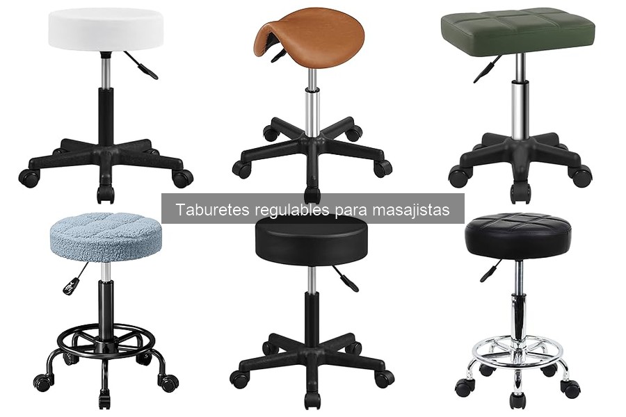 Cómo elegir el mejor taburete regulable para tu masaje