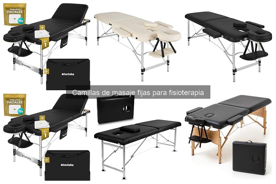 Cómo Elegir la Mejor Camilla de Masaje Fija para Fisioterapia
