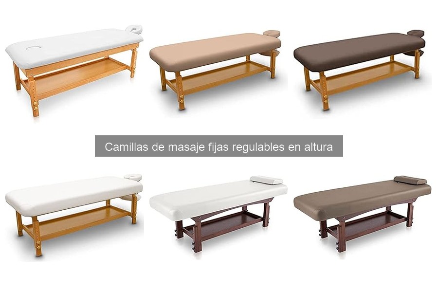 Cómo Elegir la Mejor Camilla de Masaje Fija Regulable