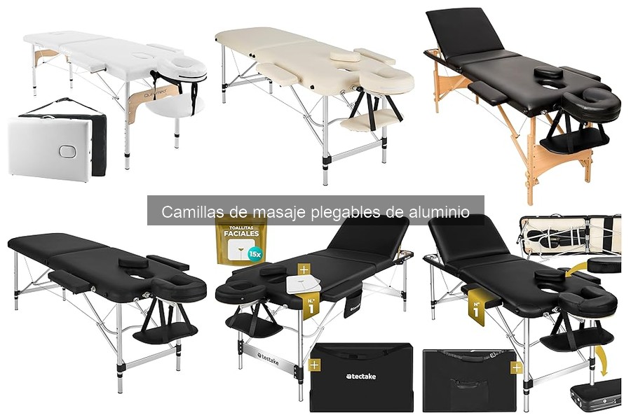 Cómo elegir la mejor camilla de masaje plegable de aluminio