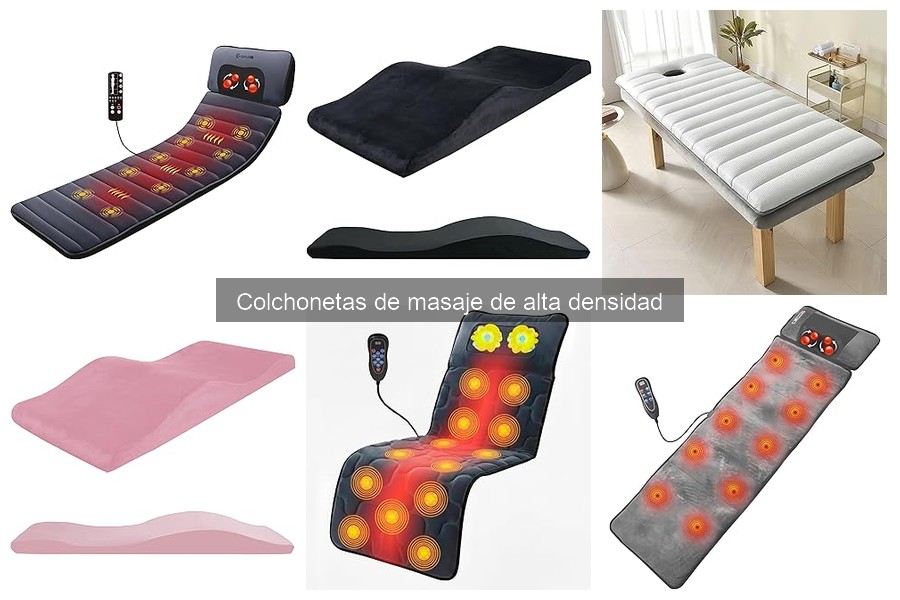 Cómo elegir la mejor colchoneta de masaje de alta densidad