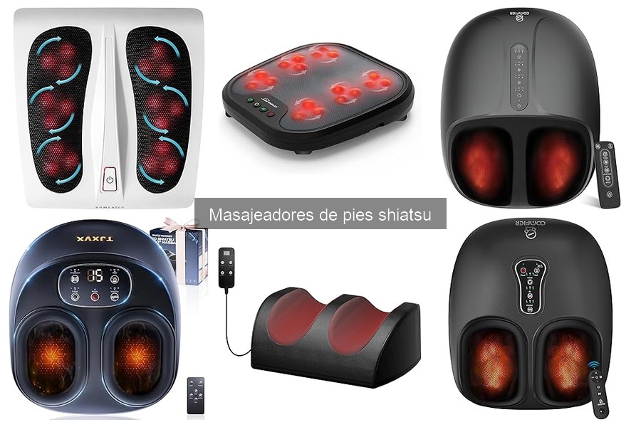 ¿Cómo elegir un masajeador de pies shiatsu para aliviar dolor?