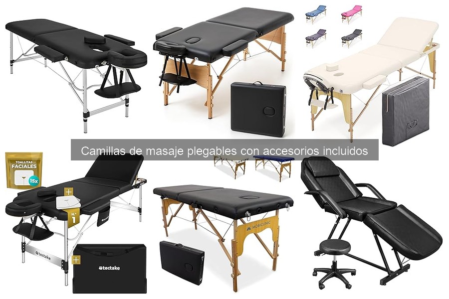 Cómo montar y usar camillas de masaje plegables fácilmente