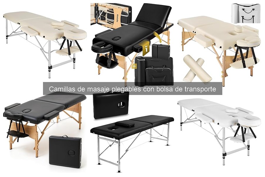 Cómo montar y utilizar una camilla de masaje plegable