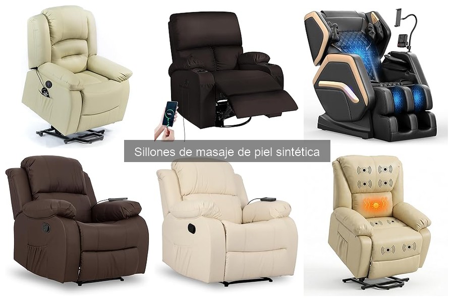 Cómo usar correctamente un sillón de masaje de piel sintética