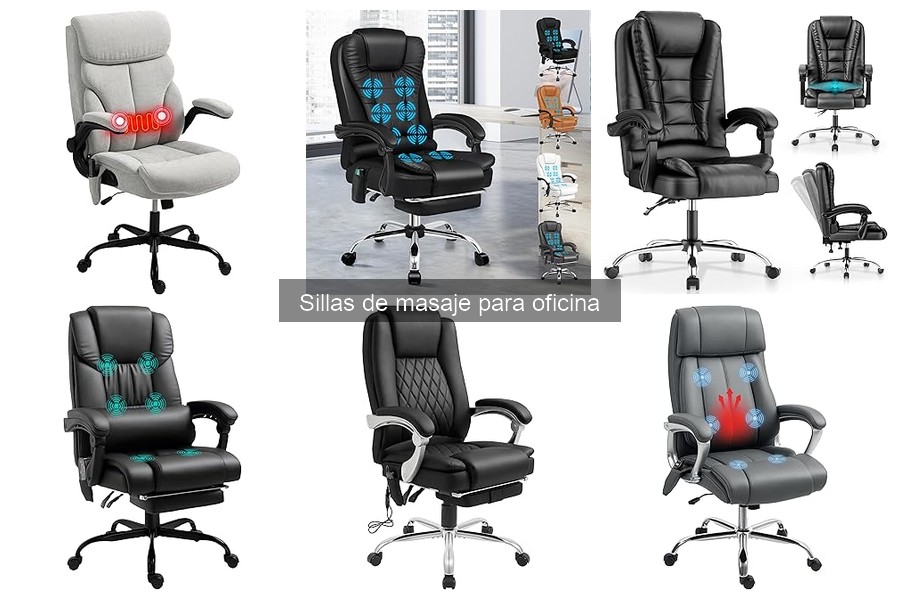 Cómo usar una silla de masaje en la oficina correctamente