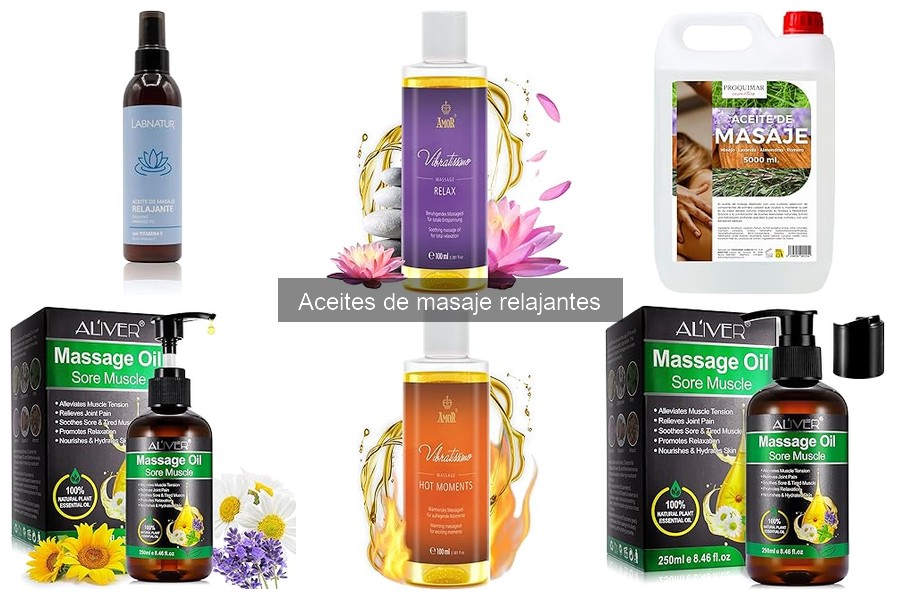 Comparativa de Aceites de Masaje: Mejores Marcas y Beneficios