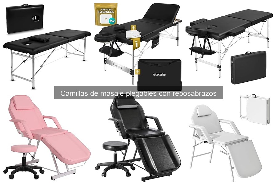Comparativa de Camillas de Masaje Plegables: Mejores Marcas