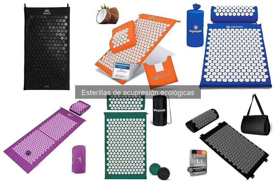 Comparativa de Esterillas de Acupresión Ecológicas vs Tradicionales