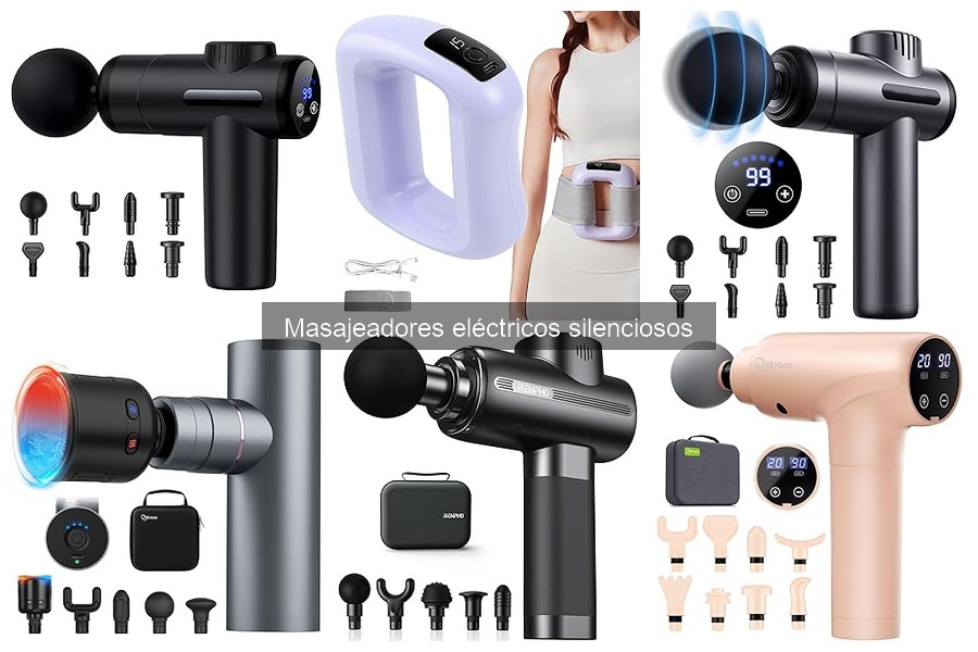 Comparativa de los Mejores Masajeadores Eléctricos Silenciosos