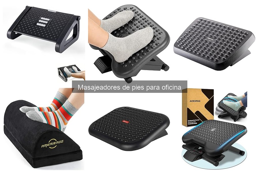 Comparativa de masajeadores de pies con y sin compresión