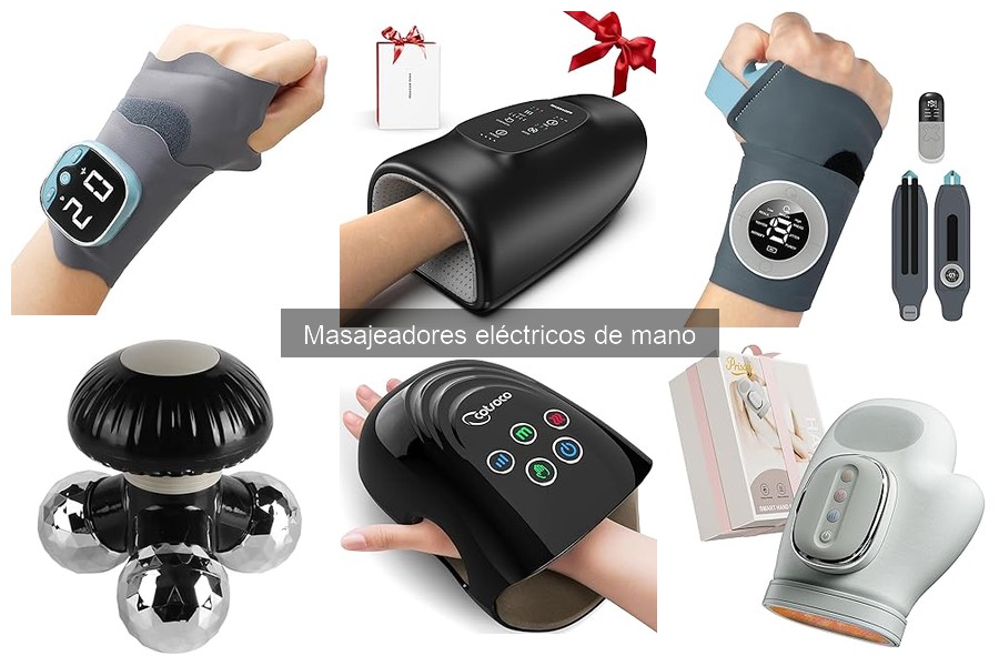 Comparativa de masajeadores eléctricos de mano: ¿Cuál elegir?
