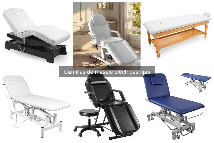 Comparativa de precios en camillas de masaje eléctricas fijas