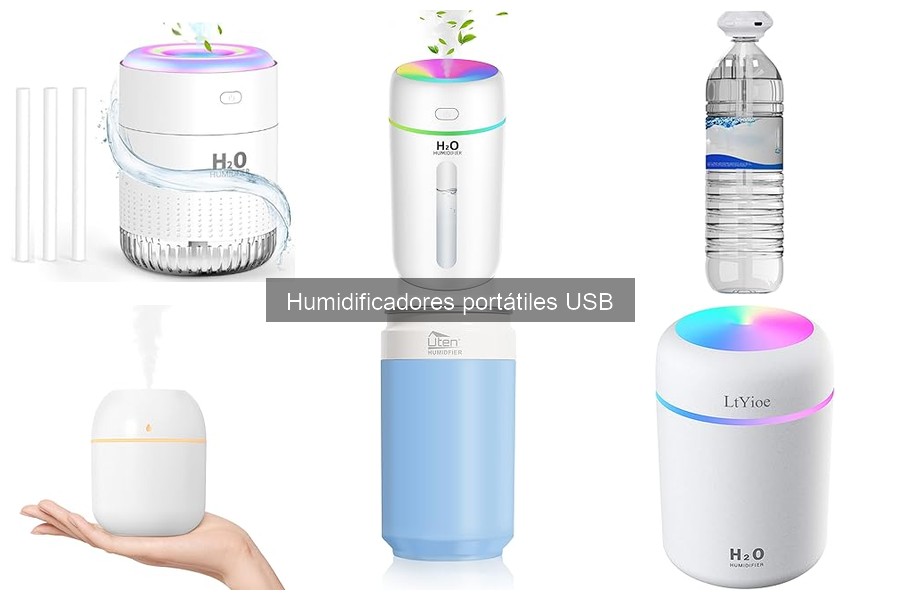 Comparativa Humidificadores Portátiles USB vs. de Habitación