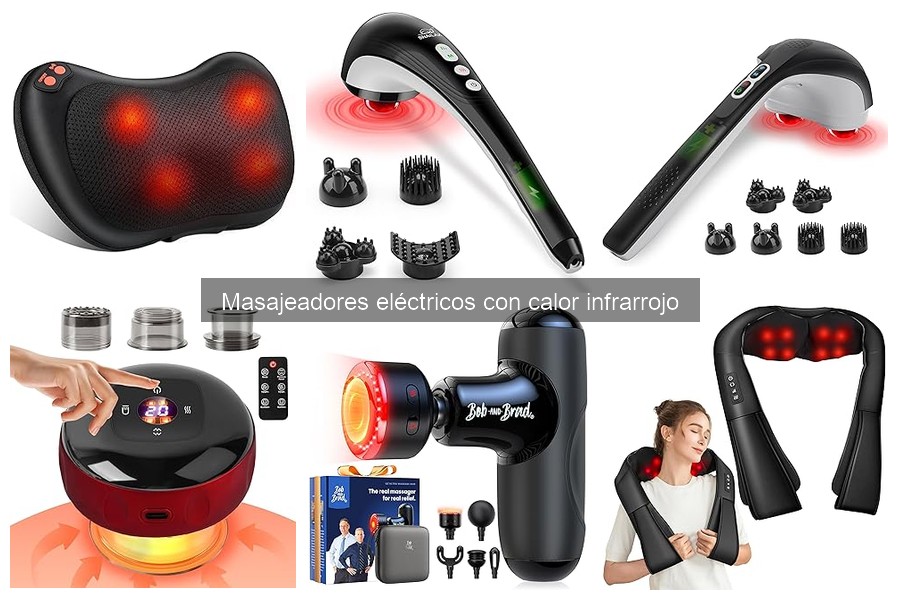 Comparativa: Masajeadores eléctricos con calor vs manuales