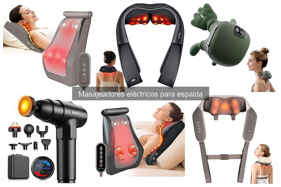 Comparativa: Masajeadores eléctricos vs. masaje manual para espalda