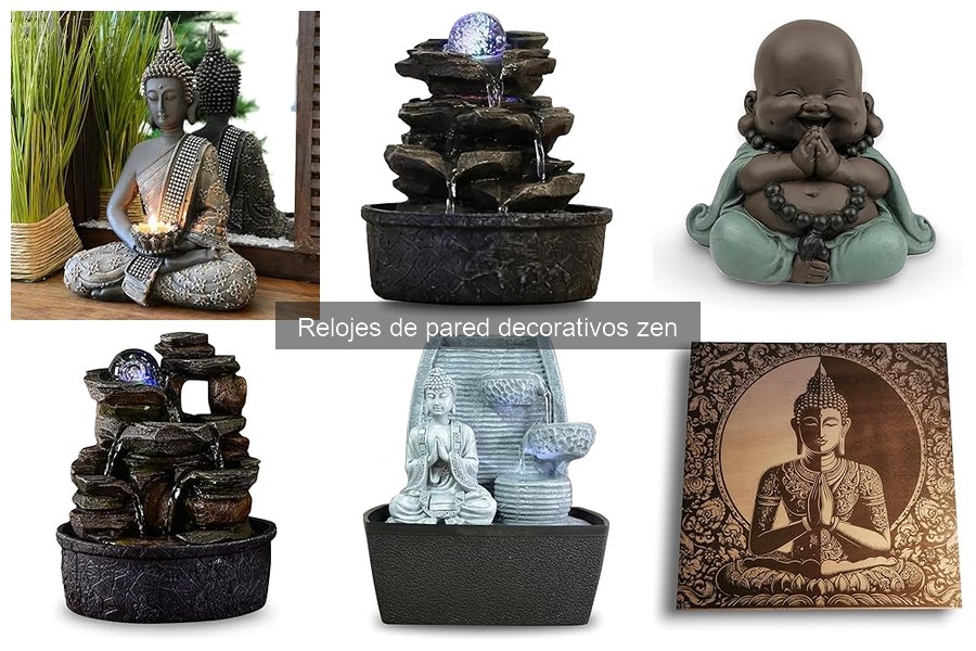 Compra relojes de pared decorativos zen: Mejores opciones
