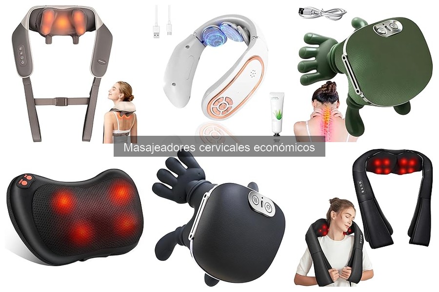 Cuidados para mantener masajeadores cervicales económicos