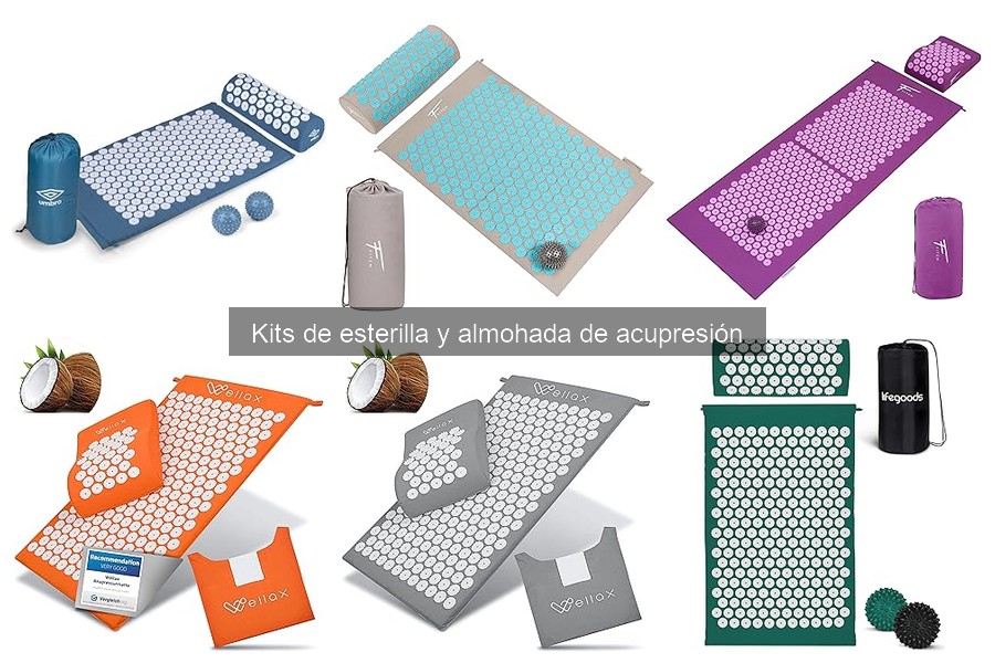 Descubre qué es un kit de esterilla y almohada de acupresión